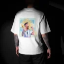Lionel Messi Champion Graphic Printed Unisex Oversized T-shirt