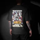 Retro FC Barcelona Graphic Printed Unisex Oversized T-shirt