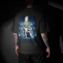 Sergio Ramos : Real Madrid Graphic Printed Unisex Oversized T-shirt
