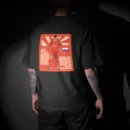 Virgil van Dijk : Liverpool Graphic Printed Unisex Oversized T-shirt