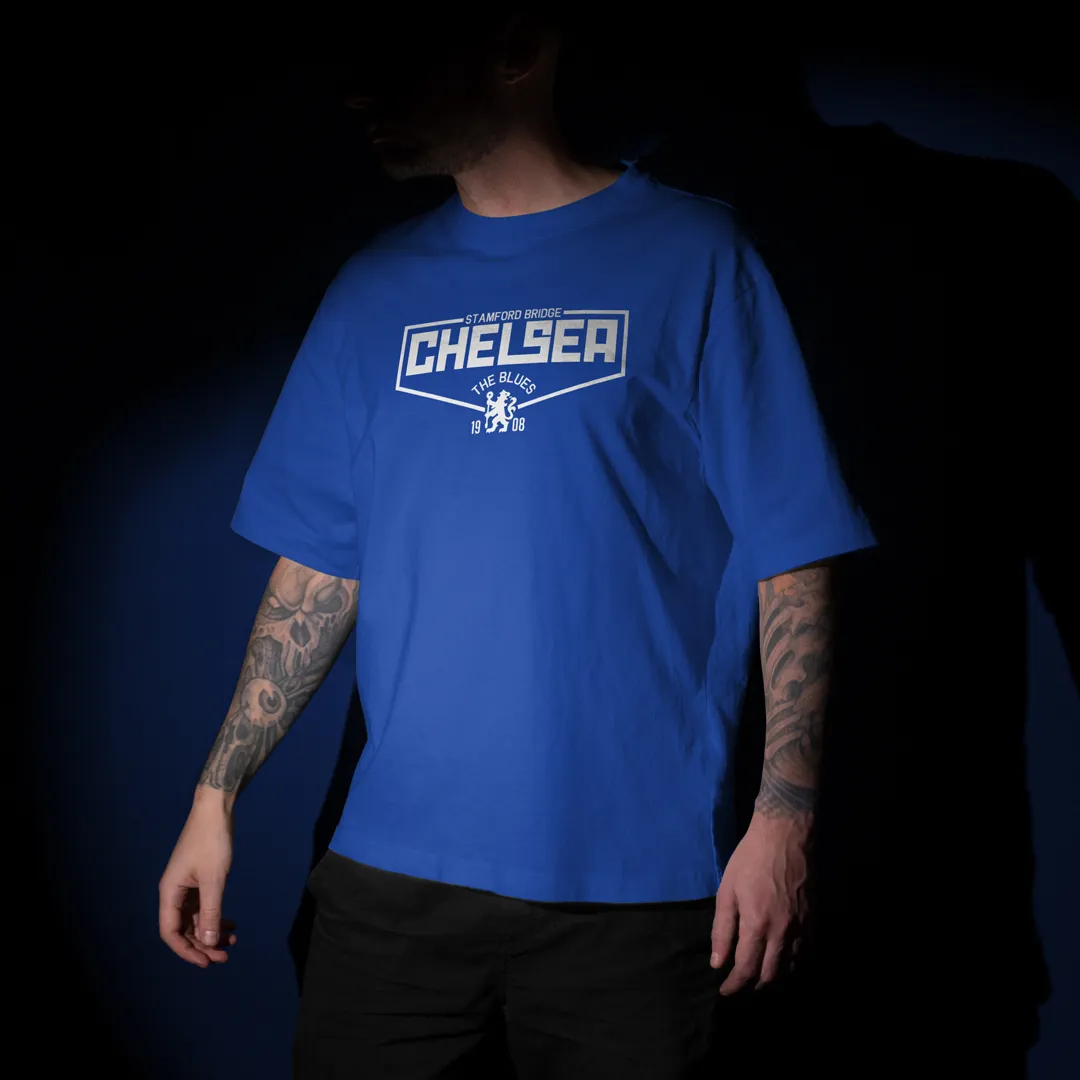 Chelsea Graphic Printed Unisex Oversized T-shirt