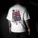 Messi - FC Barcelona Graphic Printed Unisex Oversized T-shirt