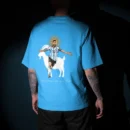 Lionel Messi GOAT Graphic Printed Unisex Oversized T-shirt