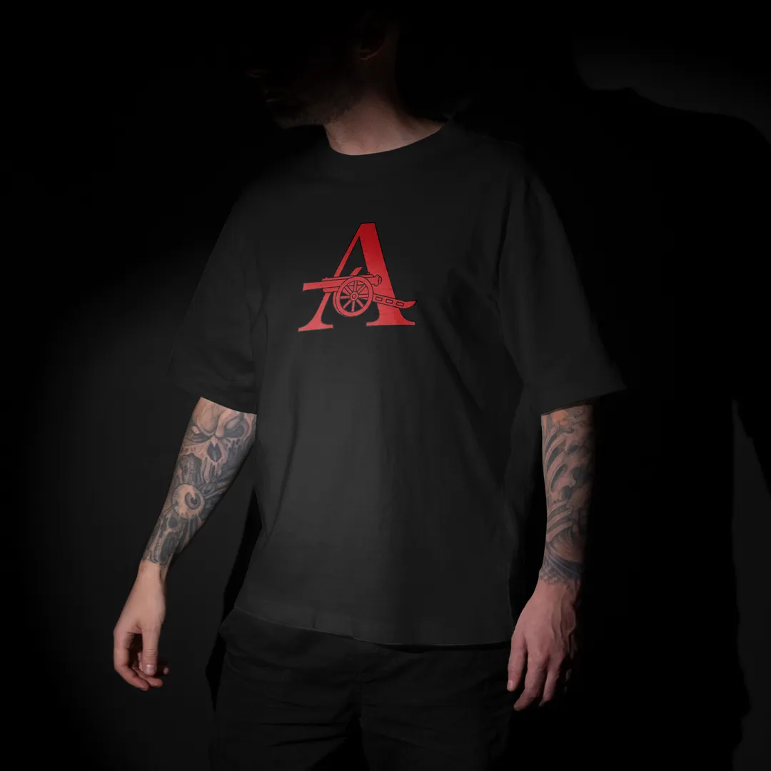 A Gunner - Arsenal FC Graphic Printed Unisex Oversized T-shirt