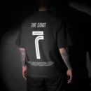 GOAT CR7 Graphic Printed Unisex Oversized T-shirt