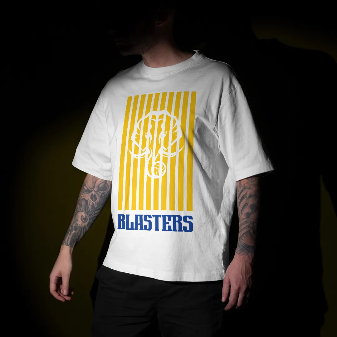 Blasters Graphic Printed Unisex Oversized T-shirt
