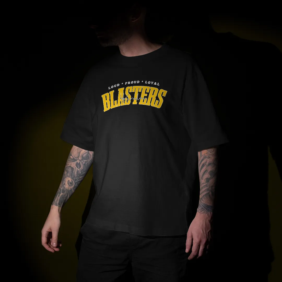 Kerala Blasters FC Graphic Printed Unisex Oversized T-shirt