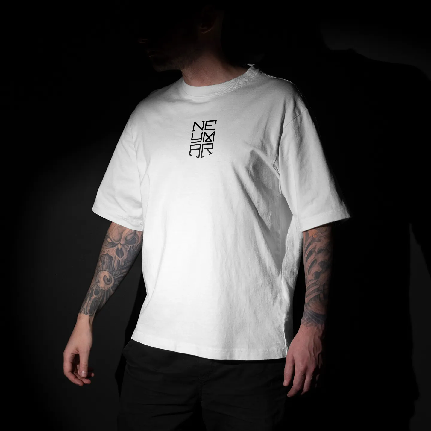 Neymar Minimal Graphic Printed Unisex Oversized T-shirt