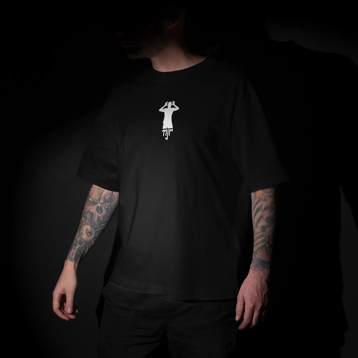 NJR11 Graphic Printed Unisex Oversized T-shirt