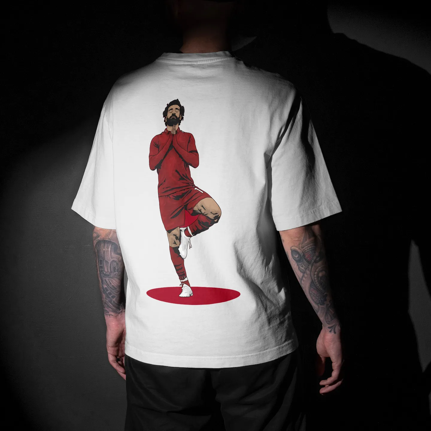 Salah: Liverpool Graphic Printed Unisex Oversized T-shirt