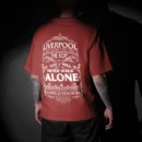 The Kop: Liverpool Graphic Printed Unisex Oversized T-shirt