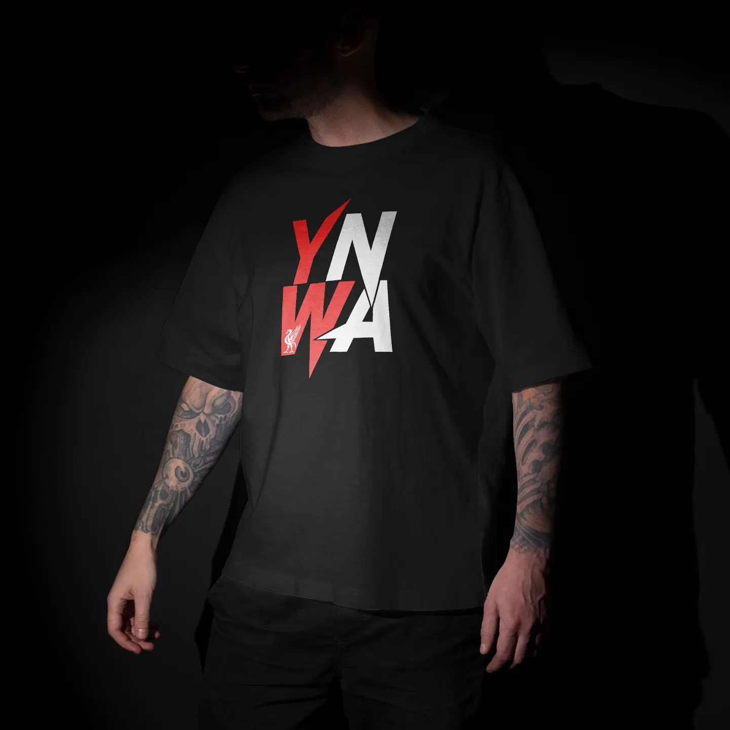 YNWA Liverpool Graphic Printed Unisex Oversized T-shirt