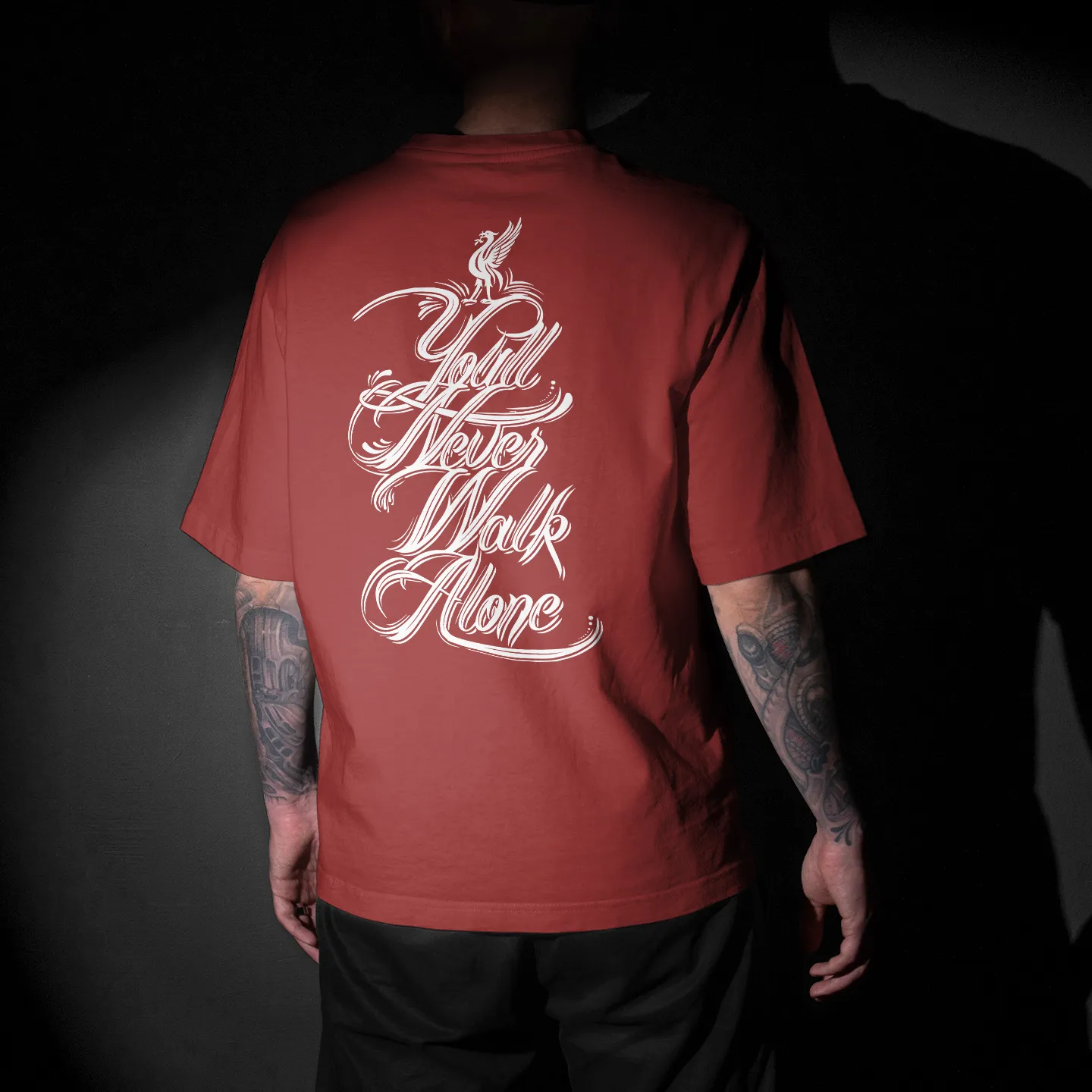 You'll Never Walk Alone: Liverpool Graphic Printed Unisex Oversized T-shirt