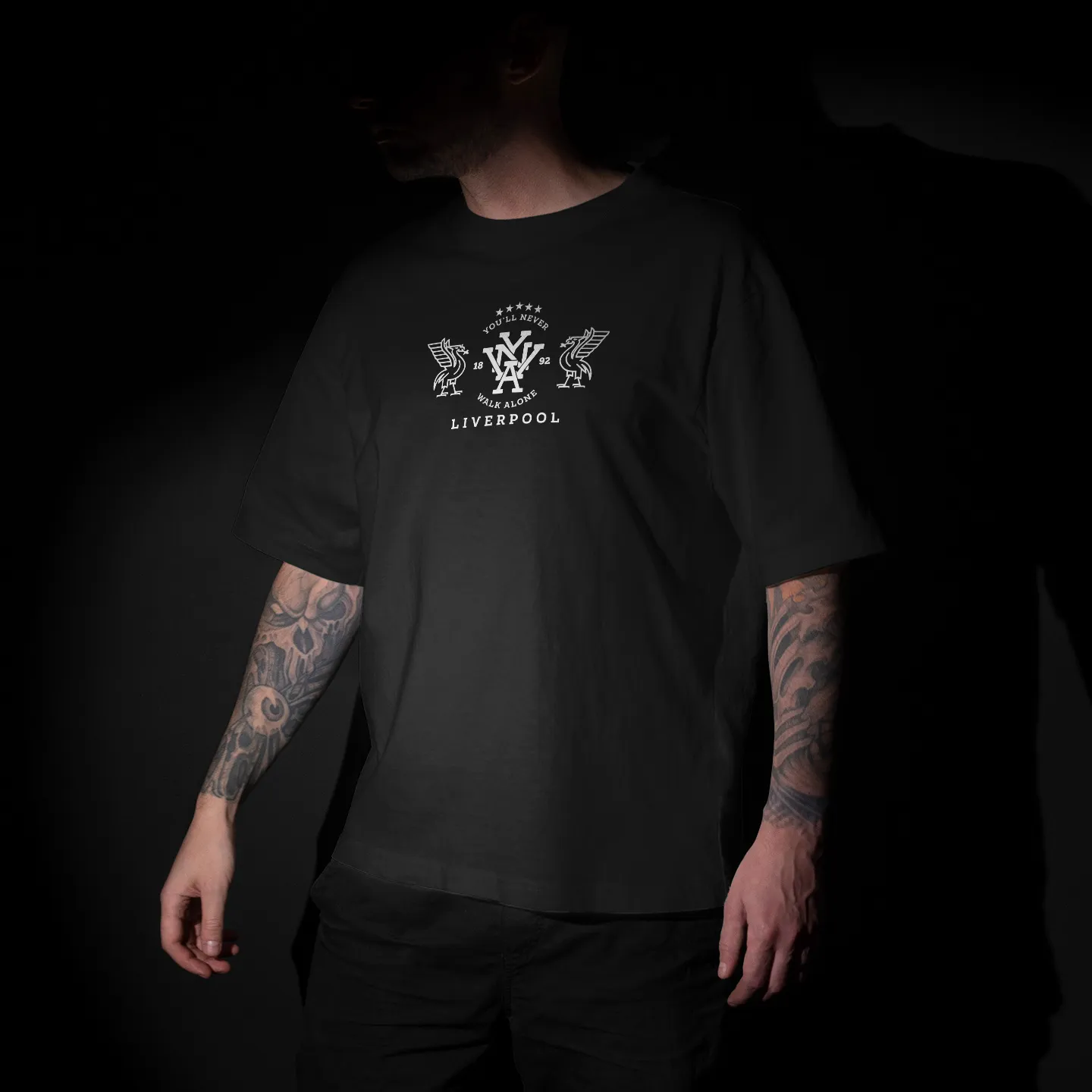 Liverpool 1892 Graphic Printed Unisex Oversized T-shirt
