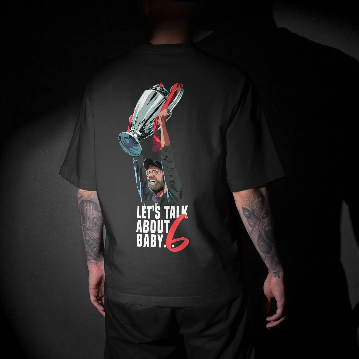 Let's Talk About 6: Liverpool Graphic Printed Unisex Oversized T-shirt