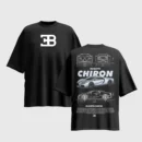 BUGATTY Graphic Printed Unisex Oversized T-shirt
