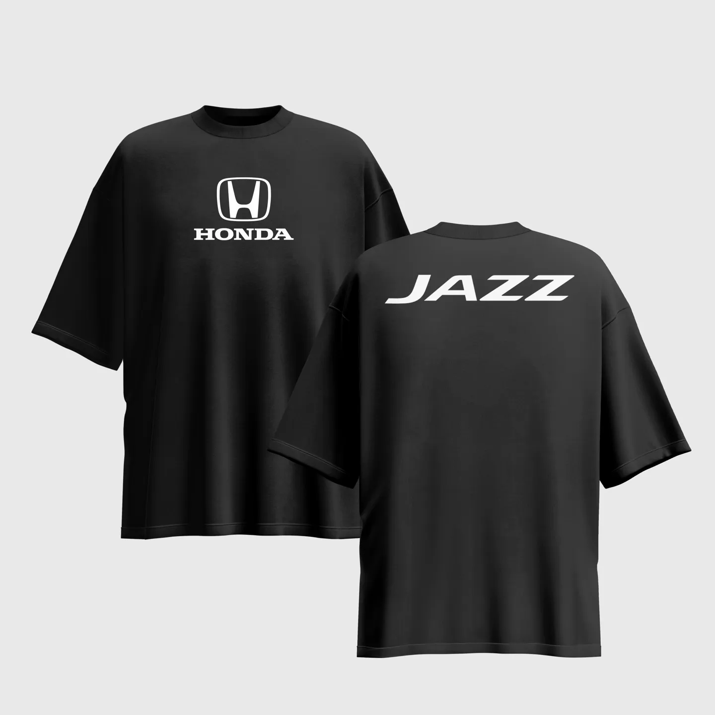 HONDA Graphic Printed Unisex Oversized T-shirt