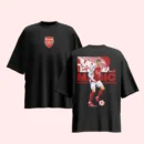 Martin Ødegaard: Arsenal Graphic Printed Unisex Oversized T-shirt