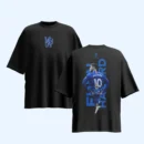 Eden Hazard: Chelsea Graphic Printed Unisex Oversized T-shirt