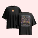 Yamal: Barcelona Graphic Printed Unisex Oversized T-shirt