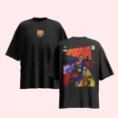 Hat Trick Hero Raphina: Barcelona Graphic Printed Unisex Oversized T-shirt