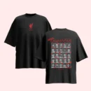 Wall of Champs: Liverpool Graphic Printed Unisex Oversized T-shirt