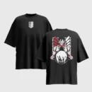 Attack on Titan Anime Graphic Printed Unisex Oversized T-shirt