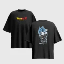 Dragon Ball Z Anime Graphic Printed Unisex Oversized T-shirt