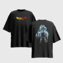 Dragon Ball Z Anime Graphic Printed Unisex Oversized T-shirt
