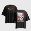 Dragon Ball Z Anime Graphic Printed Unisex Oversized T-shirt