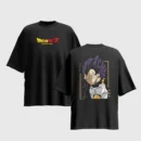 Dragon Ball Z Anime Graphic Printed Unisex Oversized T-shirt