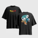 Dragon Ball Z Anime Graphic Printed Unisex Oversized T-shirt