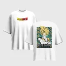 Dragon Ball Z Anime Graphic Printed Unisex Oversized T-shirt