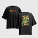 Dragon Ball Z Anime Graphic Printed Unisex Oversized T-shirt