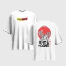 Dragon Ball Z Anime Graphic Printed Unisex Oversized T-shirt