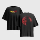 Dragon Ball Z Anime Graphic Printed Unisex Oversized T-shirt