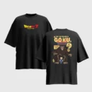 Dragon Ball Z Anime Graphic Printed Unisex Oversized T-shirt