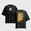 Demon Slayer Anime Graphic Printed Unisex Oversized T-shirt