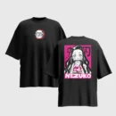 Demon Slayer Anime Graphic Printed Unisex Oversized T-shirt