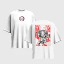 Demon Slayer Anime Graphic Printed Unisex Oversized T-shirt