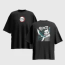 Demon Slayer Anime Graphic Printed Unisex Oversized T-shirt