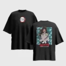Demon Slayer Anime Graphic Printed Unisex Oversized T-shirt