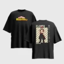 My Hero Academia Anime Graphic Printed Unisex Oversized T-shirt