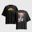 My Hero Academia Anime Graphic Printed Unisex Oversized T-shirt