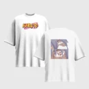 Naruto Anime Graphic Printed Unisex Oversized T-shirt