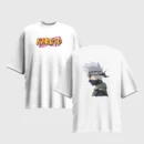 Naruto Anime Graphic Printed Unisex Oversized T-shirt
