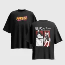 Naruto Anime Graphic Printed Unisex Oversized T-shirt