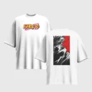 Naruto Anime Graphic Printed Unisex Oversized T-shirt