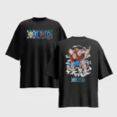 One Piece Anime Graphic Printed Unisex Oversized T-shirt