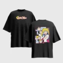 Sailor Moon Anime Graphic Printed Unisex Oversized T-shirt